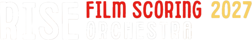 RISE film scoring orchestra 2027 Logo